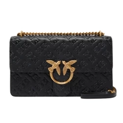 PINKO TOREBKA SKÓRZANA CLASSIC LOVE BAG ONE LOGO
