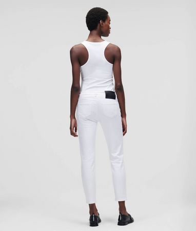 KARL LAGERFELD JEANSY DAMSKIE WHITE GF