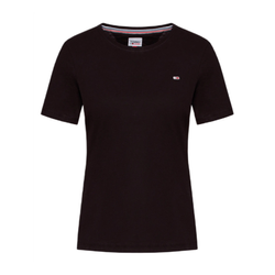 TOMMY JEANS T-SHIRT DAMSKI SOFT JERSEY REGULAR