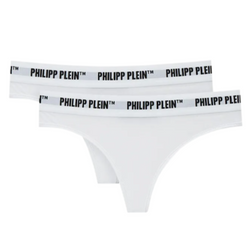 PHILIPP PLEIN STRINGI DAMSKIE 2-PACK TANGA