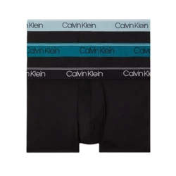 CALVIN KLEIN BOKSERKI MĘSKIE 3-PACK MICROFIBER LOW RISE