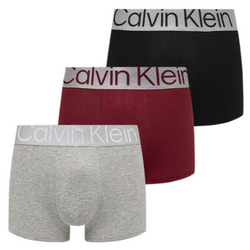 CALVIN KLEIN BOKSERKI MĘSKIE 3-PACK TRUNK