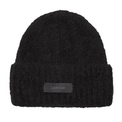 CALVIN KLEIN CZAPKA DAMSKA WOOL-BLEND BEANIE