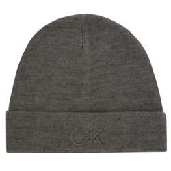 CALVIN KLEIN CZAPKA EMBOSSED BEANIE