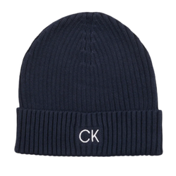 CALVIN KLEIN CZAPKA MĘSKA CLASSIC COTTON RIB BEANIE