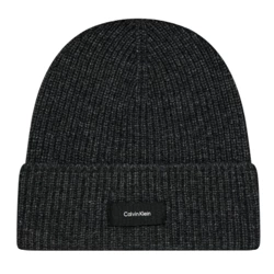 CALVIN KLEIN CZAPKA MĘSKA DADDY WOOL BEANIE