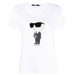 KARL LAGERFELD T-SHIRT DAMSKI IKONIK