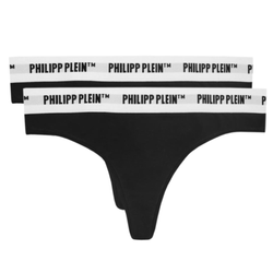 PHILIPP PLEIN STRINGI DAMSKIE 2-PACK TANGA