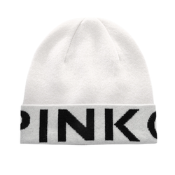 PINKO DAMSKA CZAPKA Z MAXI LOGO CALAMARO CAPPELLO